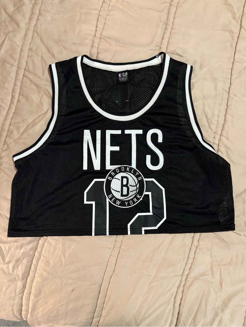 Fashion nova Brooklyn Nets Cropped Mesh Tank Top